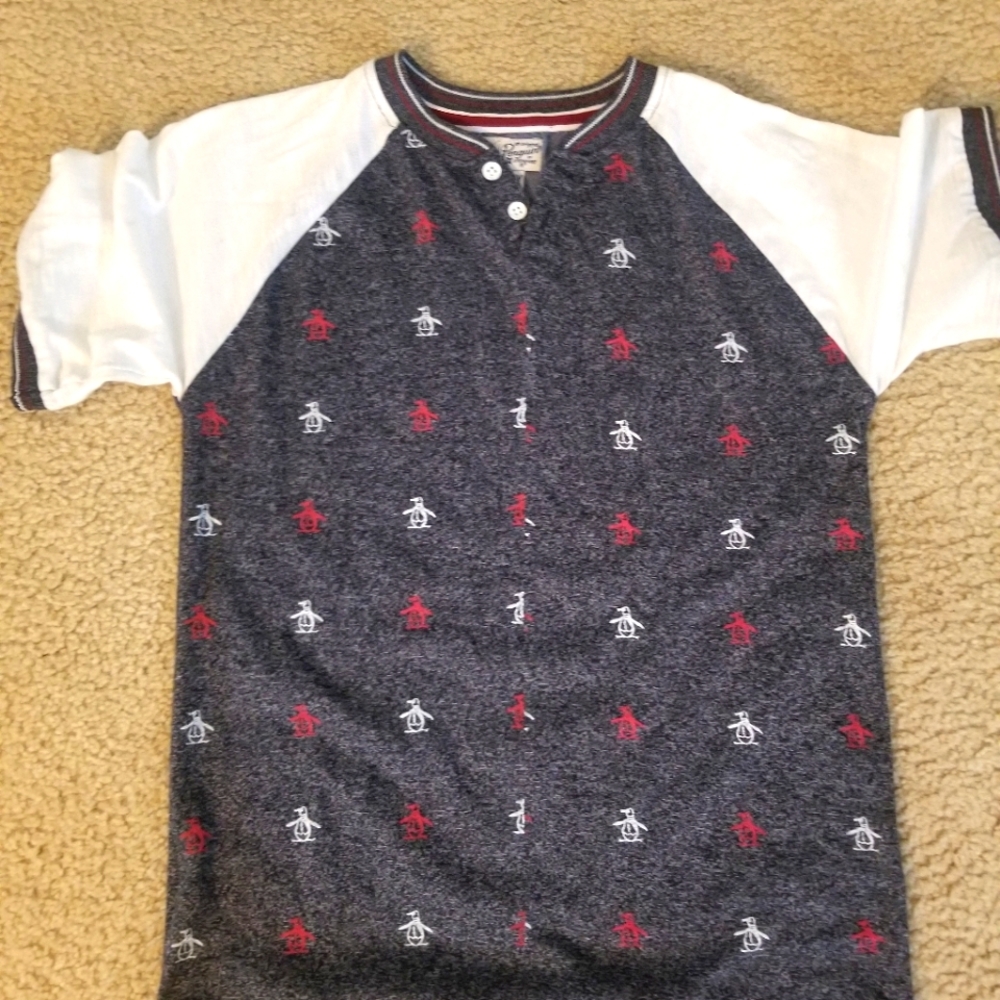Penguin t-shirt , boys size 10/12